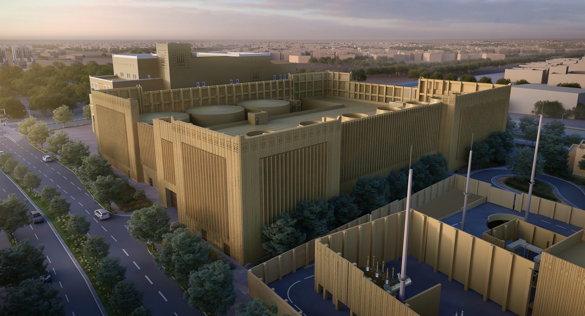 Diriyah Gate district cooling plant, Riyadh
