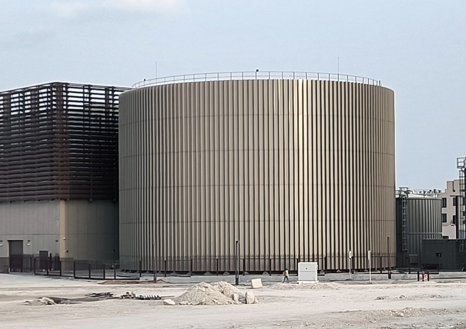 Misk City district cooling plant and thermal storage tank