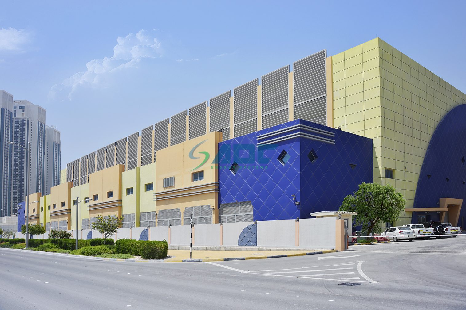 Pearl of the Emirates district cooling plant, Reem Island