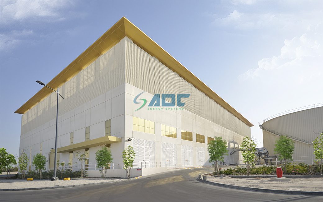 Saadiyat Island district cooling plant